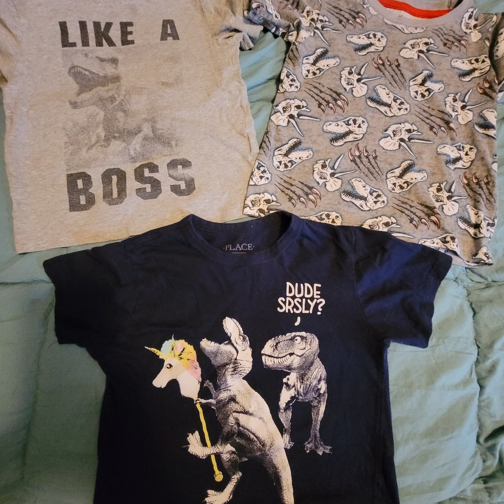 Boys Dino t-shirts